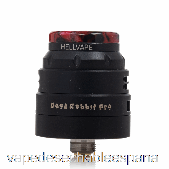 Vape España Hellvape Dead Rabbit Pro 24mm Rda Negro Mate